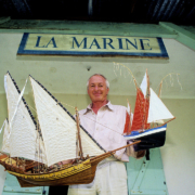 ラ・マリーンのボートモデル セーシェル