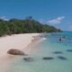 Ансе БУДИН, пляж на Праслине, Сейшельские острова.