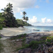 Anse Forbans, strand Mahe - Seychelles-szigetek