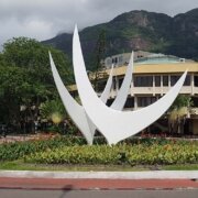 Monumento del Bicentenario en Mahé, Seychelles