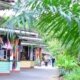 Kioscos de artesanía de la Explanada en Mahe, Seychelles