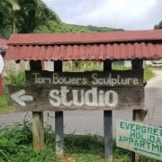 Tom Bowers szobrok Seychelle-szigetek