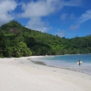 Baie Lazare, strand Mahe, Seychelle-szigetek