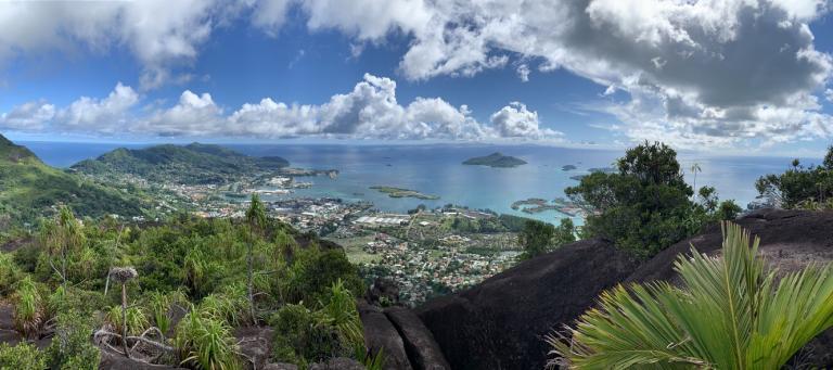 Victoria vom Copolia Trail, Seychellen Victoria vom Copolia Trail, Seychellen