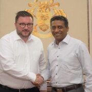 Chasper Sarott, Botschafter der Schweiz für die Seychellen