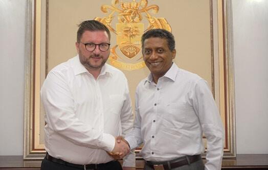 Chasper Sarott, Ambassador of Switzerland to the Seychelles