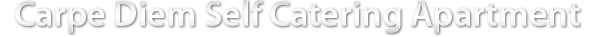 Carpediem Self Catering Apartment 7 Logo 11