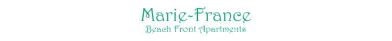 Marie-France Beach Front Apartments 7 normal logo 1716186483 1 768x82